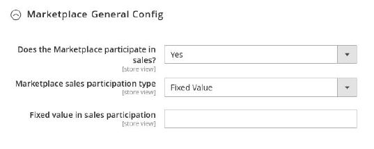 Marketplace General Config